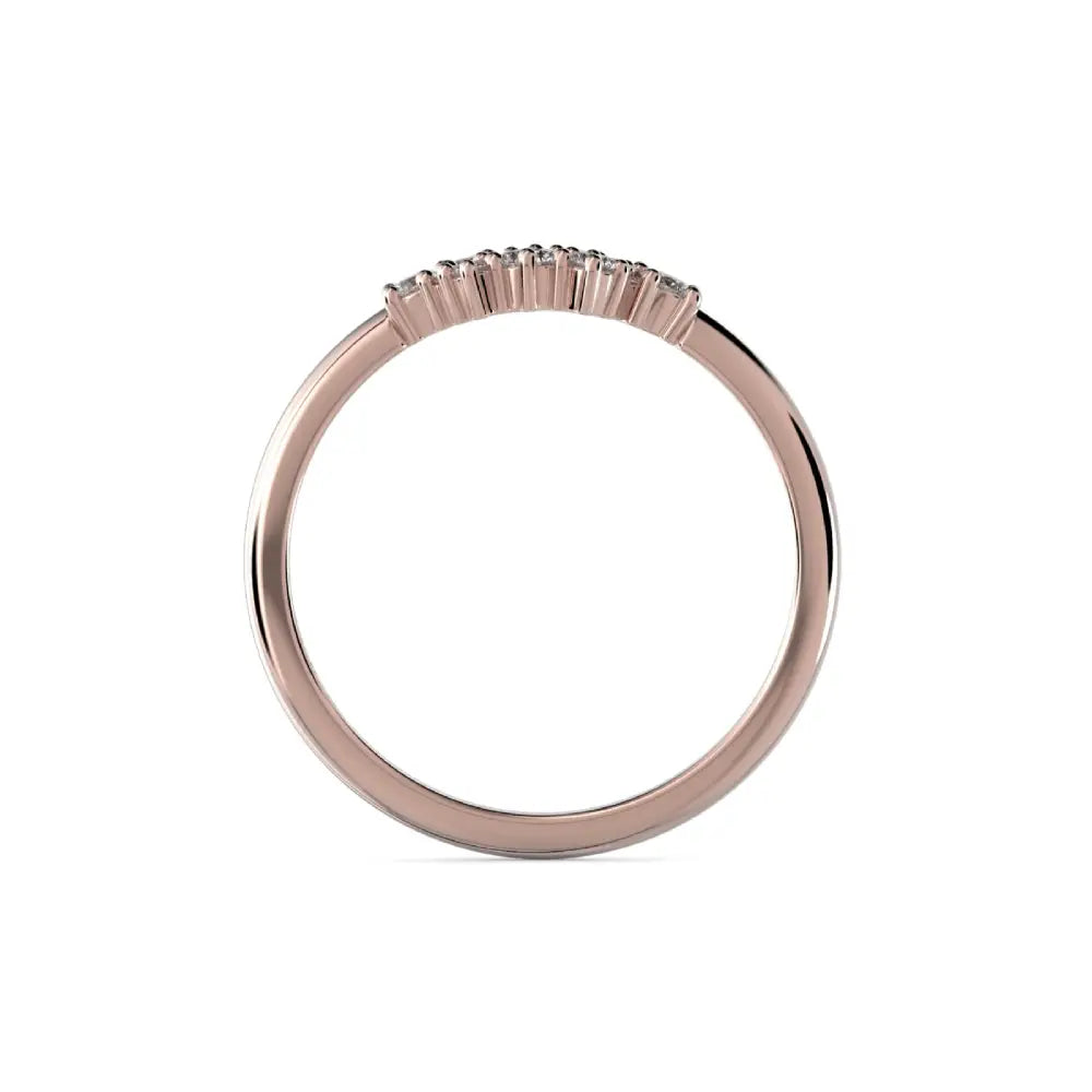 Festive Nadja Timanttisormus 0,18 ct punakulta Festive