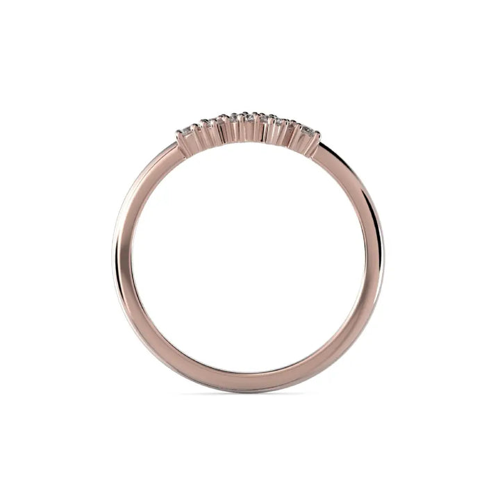 Festive Nadja Timanttisormus 0,18 ct punakulta Festive