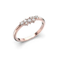 Festive Nadja Timanttisormus 0,18 ct punakulta