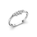 Festive Nadja Timanttisormus 0,18 ct valkokulta