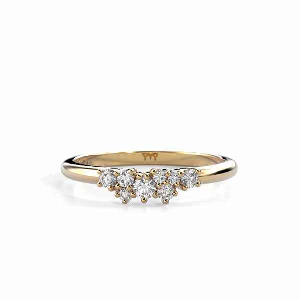 Festive Nadja Timanttisormus 0,18 ct keltakulta