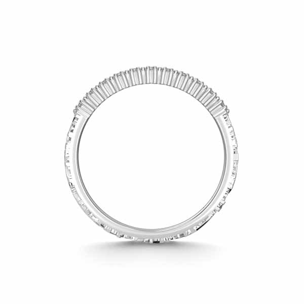 Festive Routa Tieva Timanttisormus 0,11 ct valkokulta sivukuva profiili