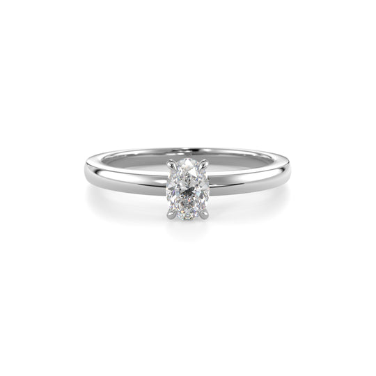 Festive Selena Timanttisormus 0,30 ct valkokulta