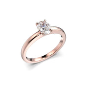 Festive Selena Timanttisormus 0,50 ct punakulta