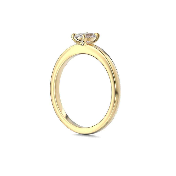 Festive Selena Timanttisormus 0,70 ct keltakulta