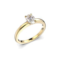Festive Selena Timanttisormus 0,70 ct keltakulta