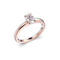 Festive Selena Timanttisormus 0,70 ct punakulta