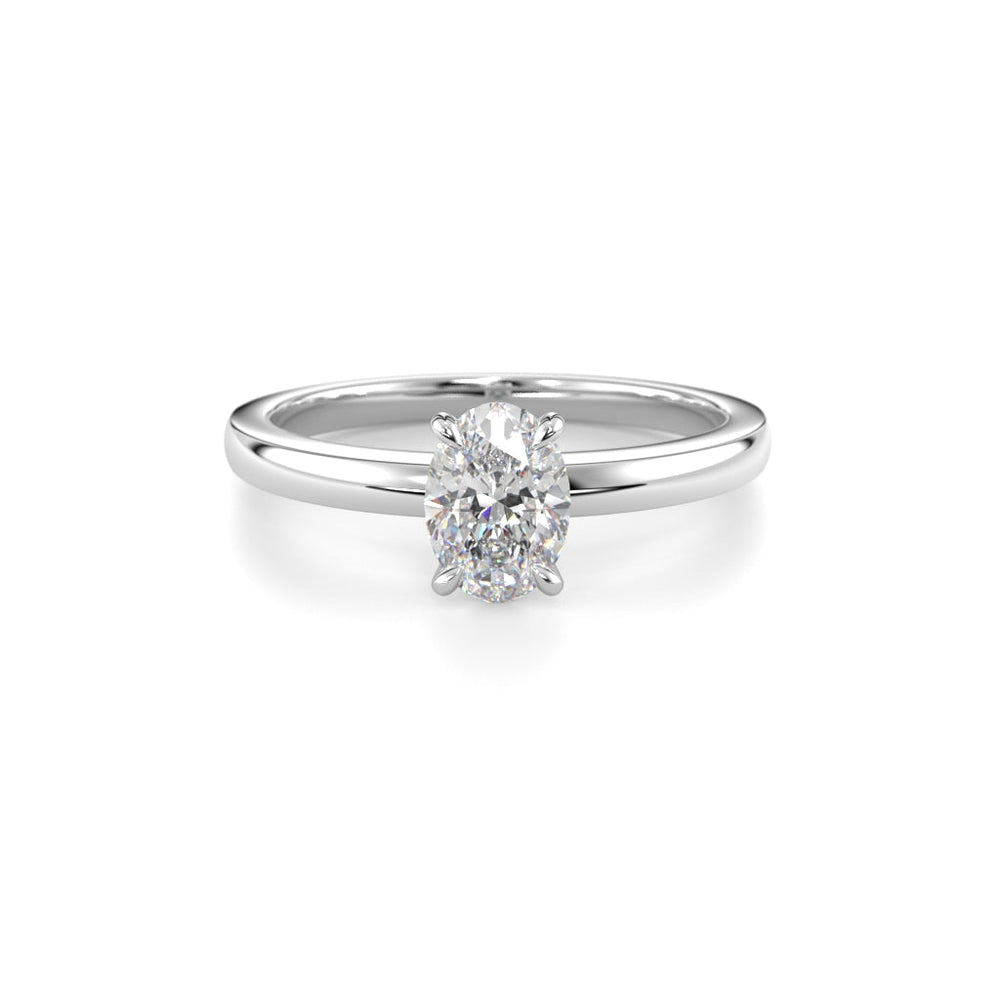 Festive Selena Timanttisormus 0,70 ct valkokulta