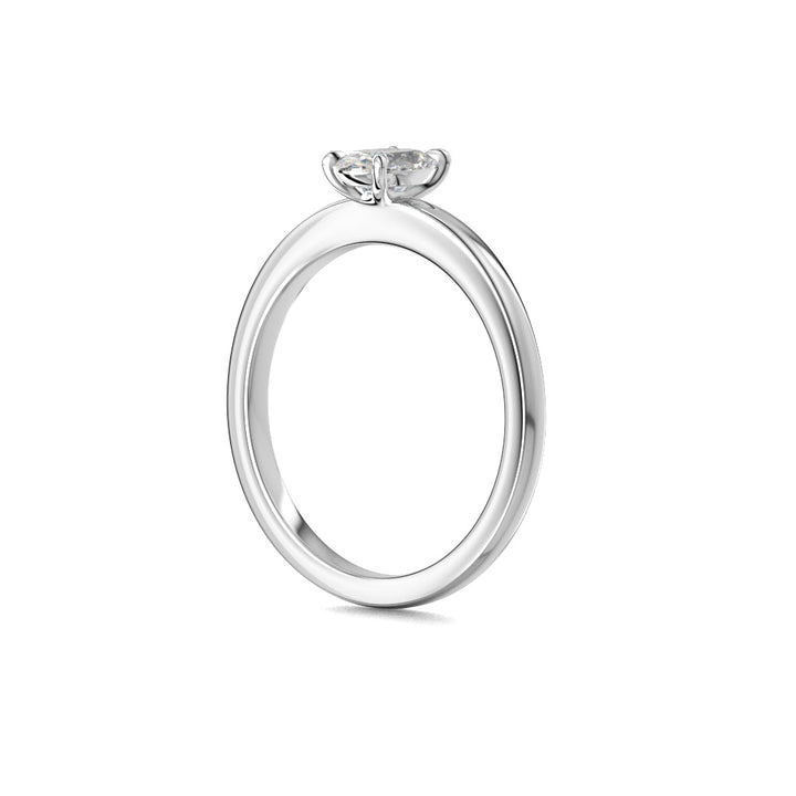 Festive Selena Timanttisormus 0,70 ct valkokulta
