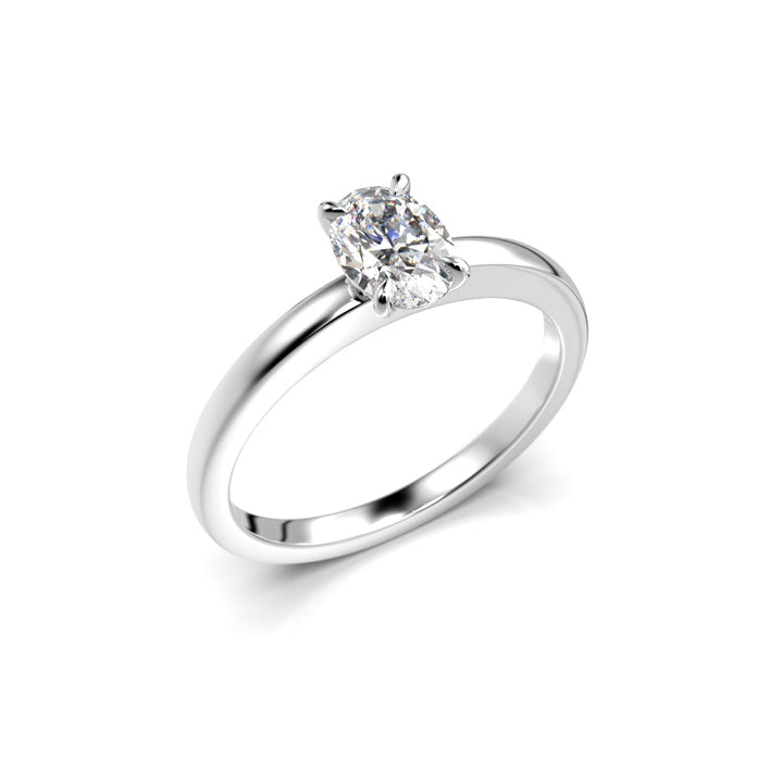 Festive Selena Timanttisormus 0,70 ct valkokulta