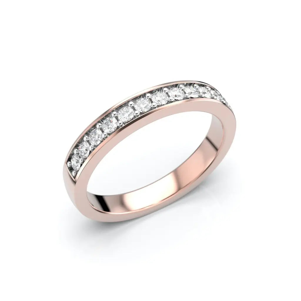 Festive Ariel timanttisormus 0,24 ct punakulta