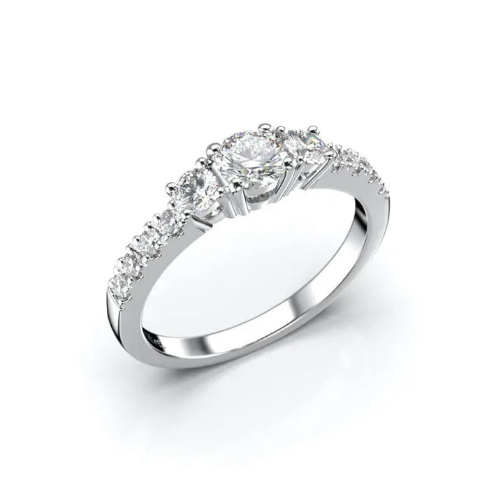 Festive Aurora Timanttisormus 0,66 ct