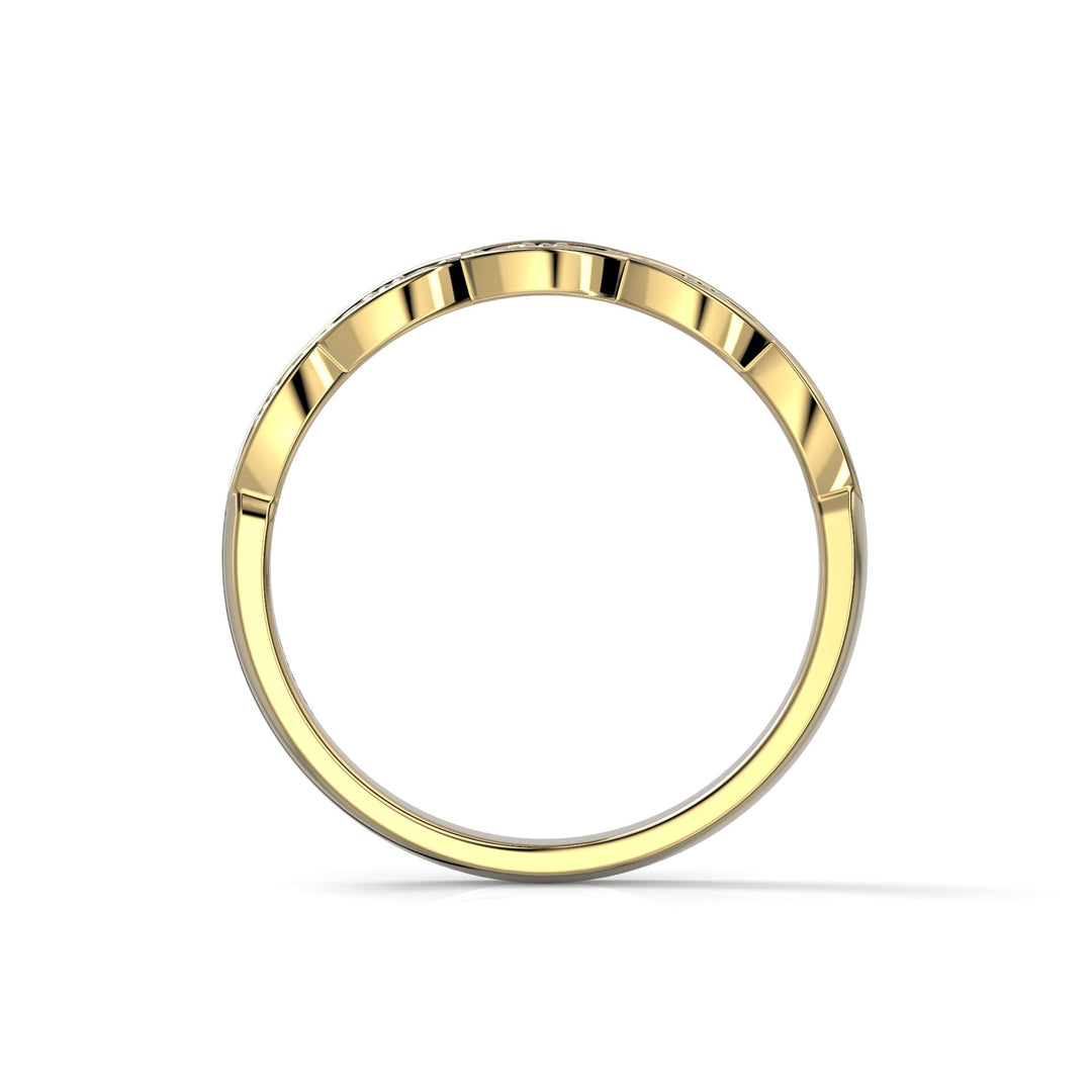 Festive Ida Timanttisormus 0,10 ct keltakulta