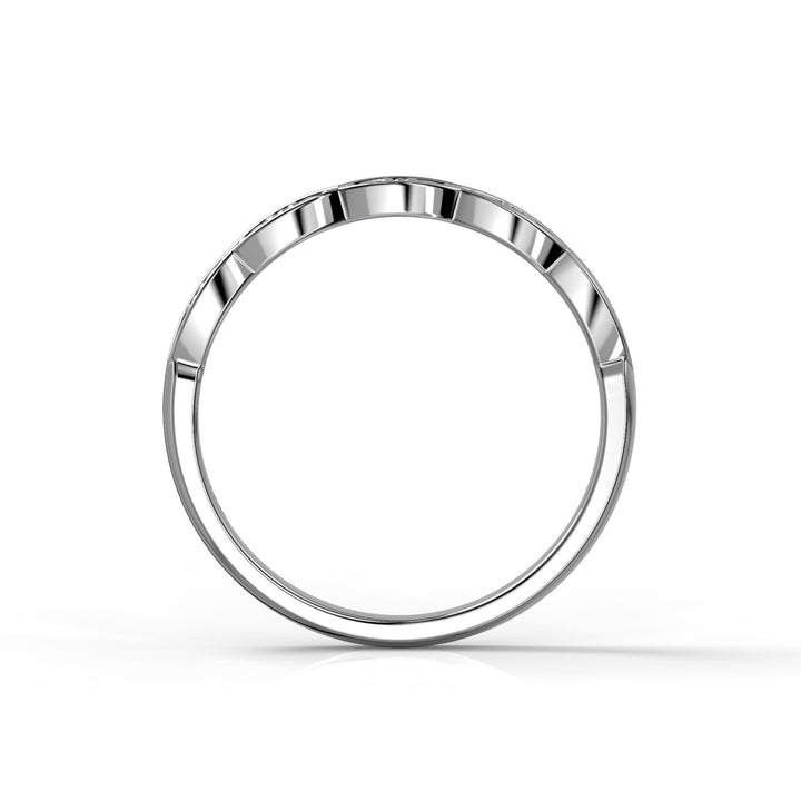 Festive Ida Timanttisormus 0,10 ct valkokulta