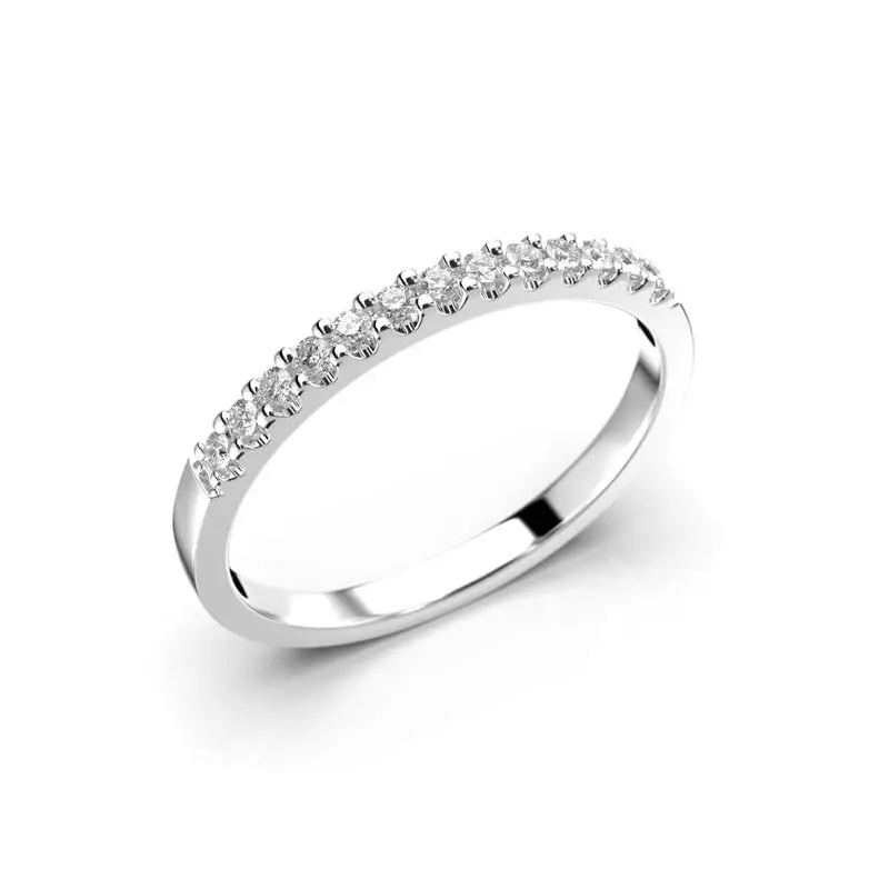 Festive Juliette timanttisormus 0,13 ct Valkokulta
