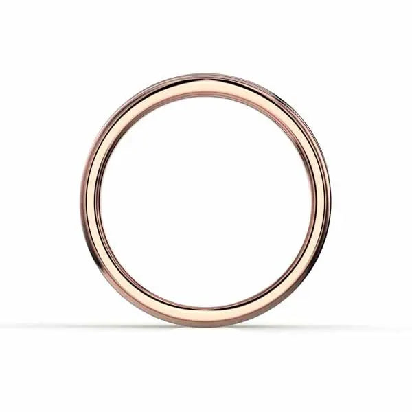 Festive Peruskallio Timanttisormus 0,05 ct / 7,5 mm punakulta