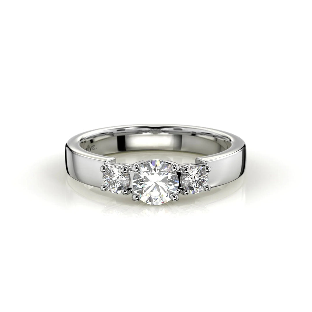Festive Timanttisormus Trilogy Trend 0,60 ct