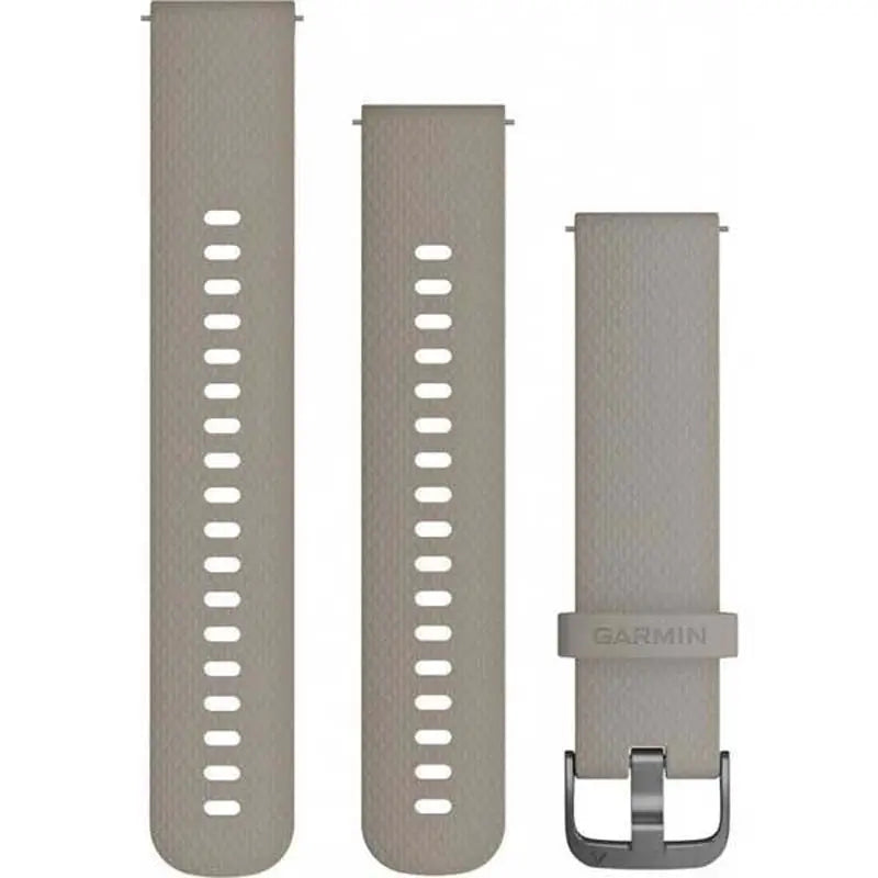 Garmin Quick Release 20mm silikoniranneke tumam hiekka 010-12691-09