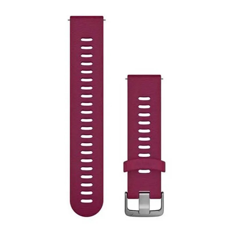 Garmin Quick Release 20mm silikoniranneke kirsikka 010-11251-1C