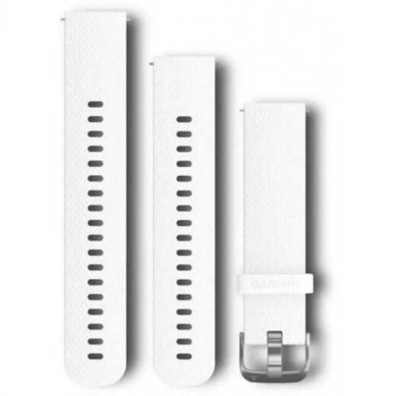 Garmin Quick Release 20mm silikoniranneke valkoinen 010-12561-04
