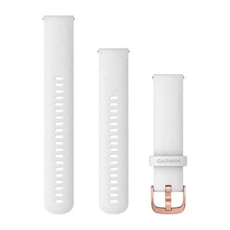 Garmin Quick Release 20mm silikoniranneke valkoinen 010-12924-10