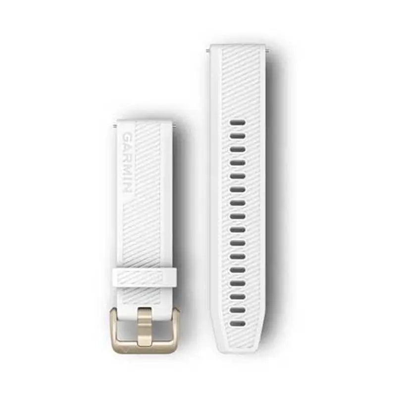Garmin Quick Release 20mm silikoniranneke valkoinen 010-12927-00