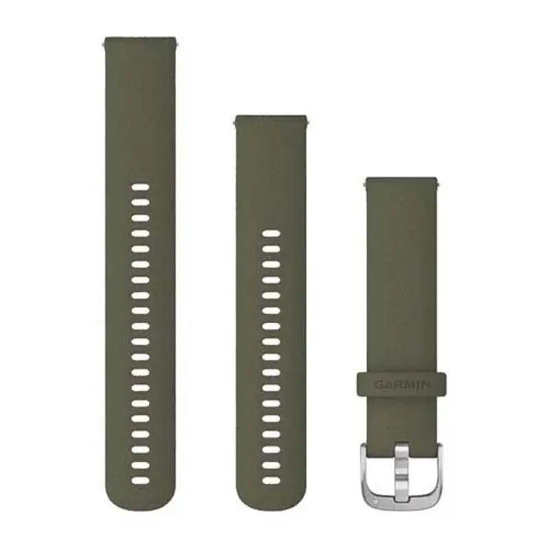 Garmin Quick Release 20mm silikoniranneke sammalenvihreä 010-12924-11