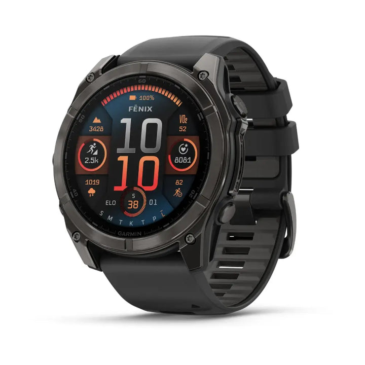 Garmin Fenix 8 51 mm AMOLED Hiilenharmaa 010-02905-21 Garmin