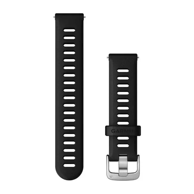 Garmin Quick Release 18mm silikoniranneke musta 010-11251-3E