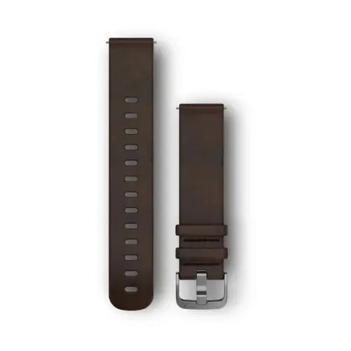 Garmin Quick Release 20mm nahkaranneke tummanruskea 010-12691-01