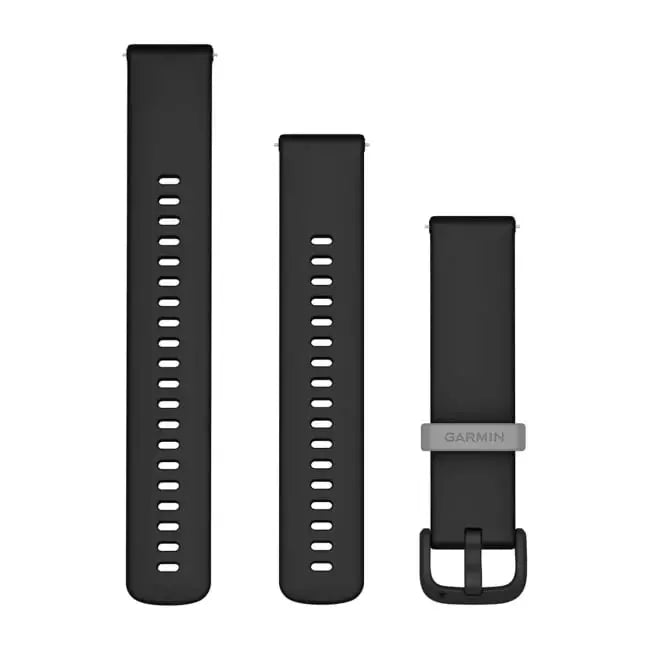 Garmin Quick Release 20mm silikoniranneke musta 010-12932-30