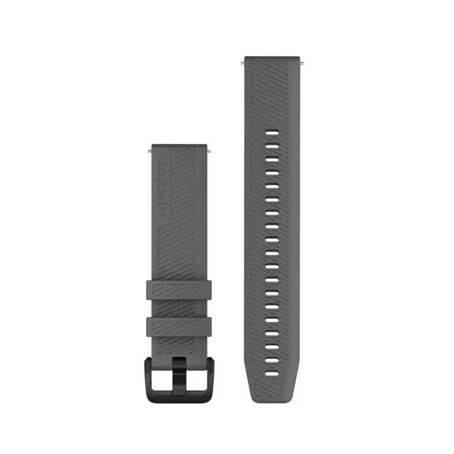 Garmin Quick Release 20mm silikoniranneke tummanharmaa 010-13076-03