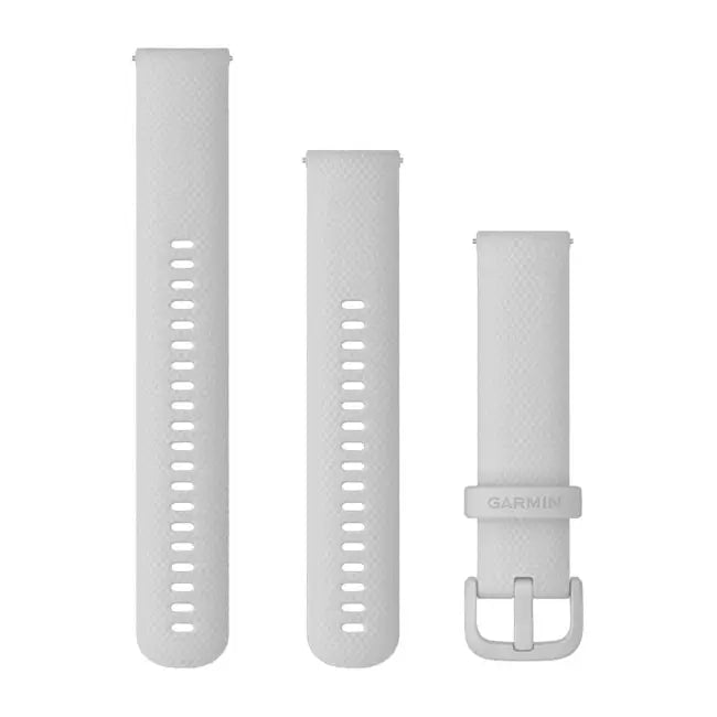 Garmin Quick Release 20mm silikoniranneke utuharmaa 010-12924-86