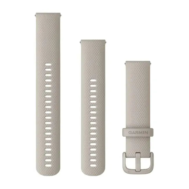 Garmin Quick Release 20mm silikoniranneke vaaleanharmaa 010-13021-07