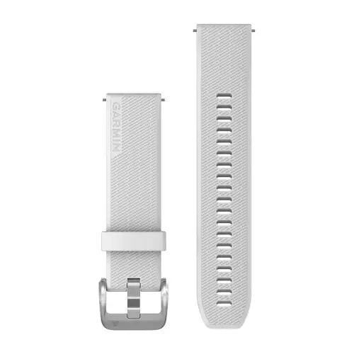 Garmin Quick Release 20mm silikoniranneke valkoinen 010-13114-01
