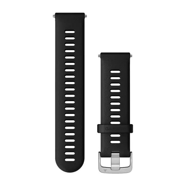 Garmin Quick Release 22mm silikoniranneke musta 010-11251-3A