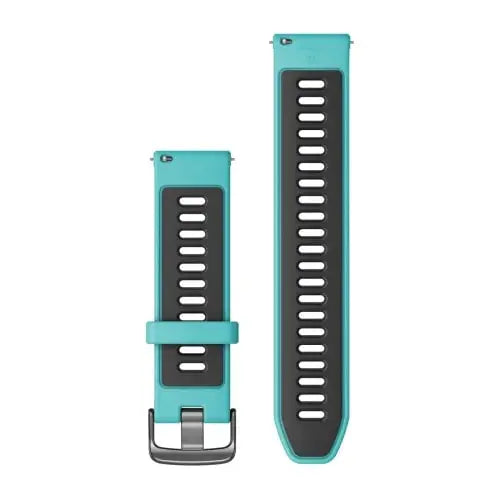 Garmin Quick Release 22mm silikoniranneke vedenvihreä/musta 010-11251-A2