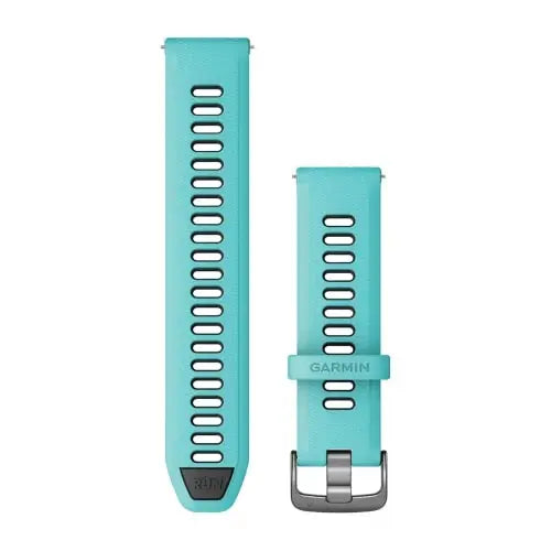Garmin Quick Release 22mm silikoniranneke vedenvihreä/musta 010-11251-A2