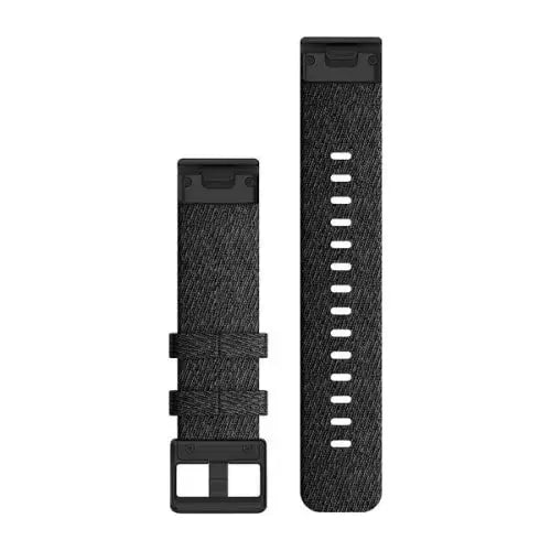 Garmin QuickFit 20 mm nailonranneke meleerattu musta 010-12875-00
