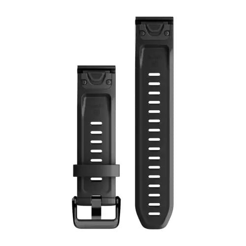 Garmin QuickFit 20 mm silikoniranneke musta 010-13102-00