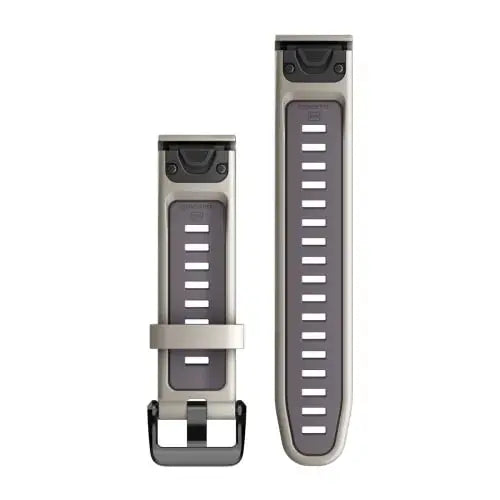 Garmin QuickFit 20mm silikoniranneke vaalea hiekka/punavioletti 010-13279-05