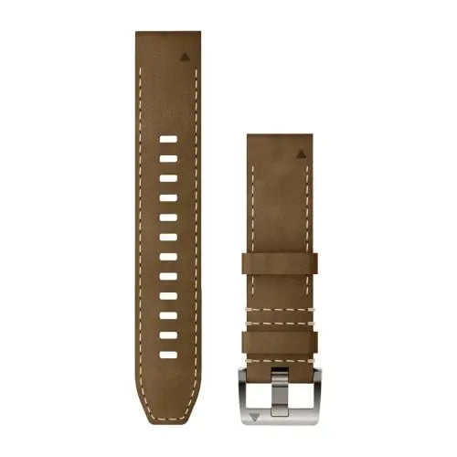 Garmin QuickFit 22mm nahka-/FKM-hybridiranneke tundra/musta 010-13225-07