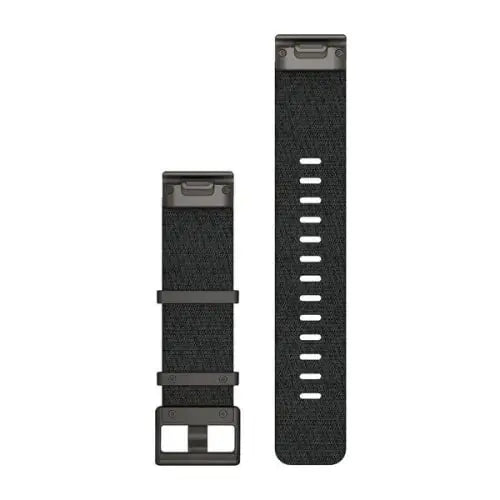 Garmin QuickFit 22mm nailonranneke meleerattu musta 010-12738-03
