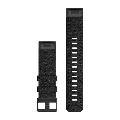 Garmin QuickFit 22mm nailonranneke meleerattu musta 010-12863-07