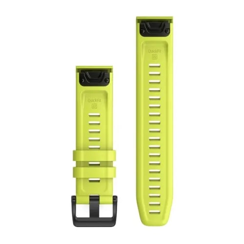 Garmin QuickFit 22mm silikoniranneke kirkkaankeltainen 010-12863-04
