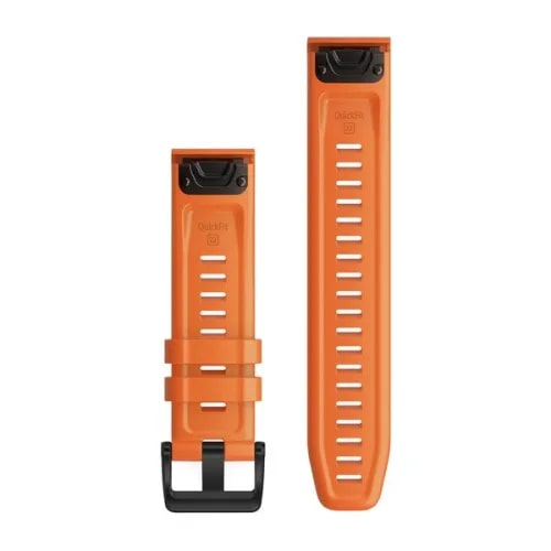Garmin QuickFit 22mm silikoniranneke oranssi 010-12863-01
