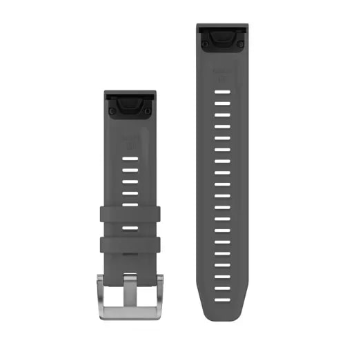 Garmin QuickFit 22mm silikoniranneke tummanharmaa 010-13113-00