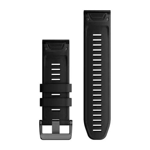 Garmin QuickFit 26mm silikoniranneke musta 010-13281-00