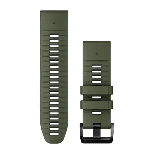 Garmin QuickFit 26mm silikoniranneke sammalenvihreä/grafiitinharmaa 010-13281-07