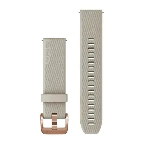Garmin Quick Release 20mm silikoniranneke vaalea hiekka 010-13114-02